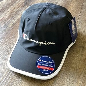New Champion Adult hat One size fits all/ black